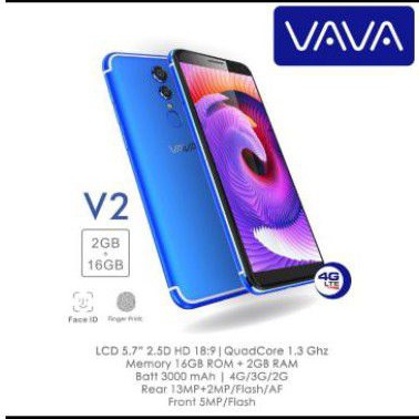 BISA COD HP ANDROID VAVA V2 4G RAM 2/16GB