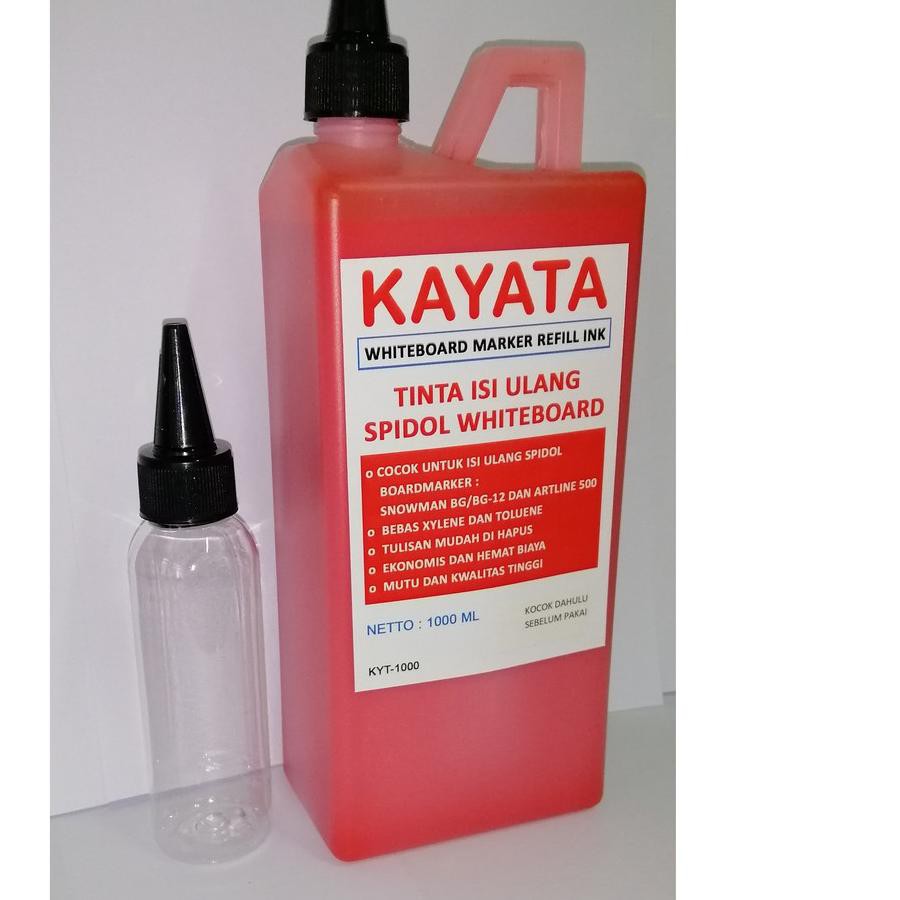 

ル Tinta spidol whiteboard Kayata 1 liter - tinta whiteboard isi ulang literan murah dan berkualitas