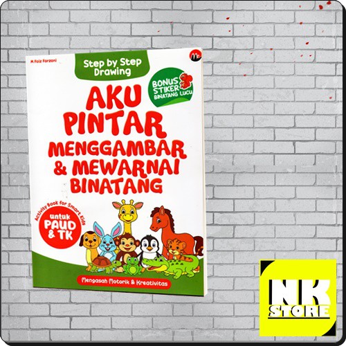 AKU PINTAR MENGGAMBAR MEWARNAI BINATANG