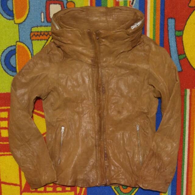 jaket kulit hoodie goa