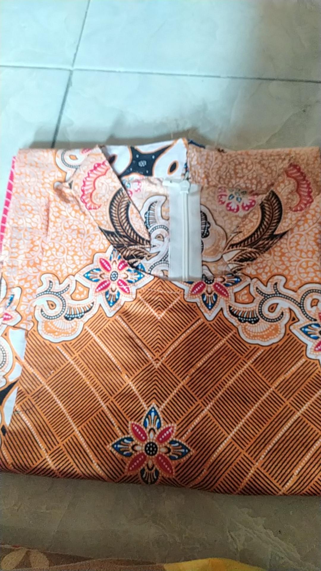 (bayar Dirumah)tunik Batik Shibori Jumputan Terbaru Size S_ 3l /hrb026 Yelbor Dengan Potongan 3%! Ha