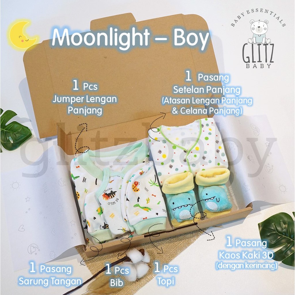 Hampers Bayi Kado Lahiran Newborn Gift Set - Glitz Baby Glitzaksesoris-2
