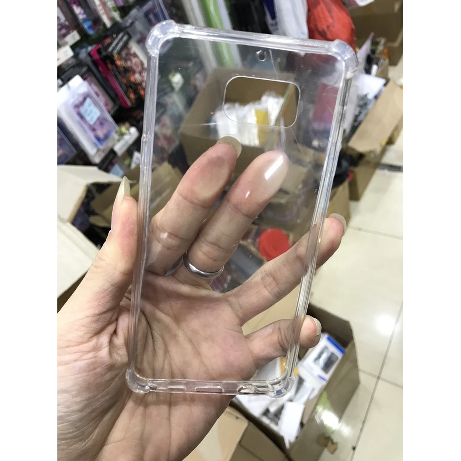 Anti crack acrylic tebal case bening samsung galaxy note 5