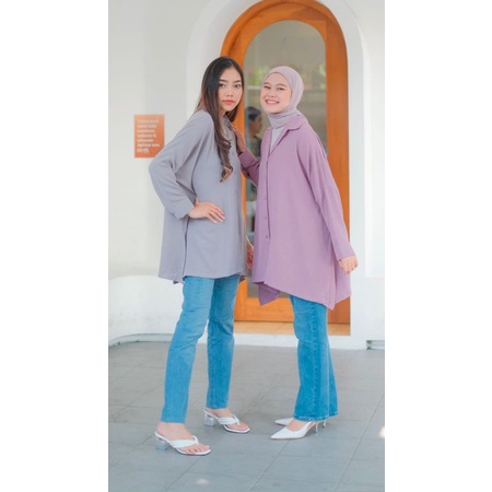 TUNIK OVERSIZED / ATASAN OVERSIZED POLOS