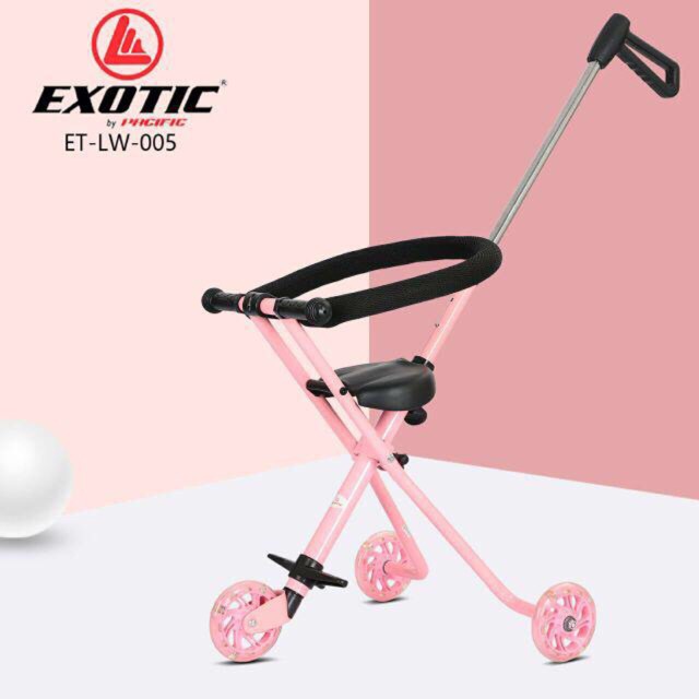 Stroller Anak Kereta Dorong Bayi Exotic Magic Stroller ET-LW-005 Mikro Trike