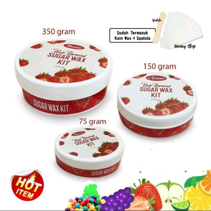 SUGAR WAX WAXING KIT | PENCABUT BULU | PENGHILANG BULU KETIAK | BULU KAKI