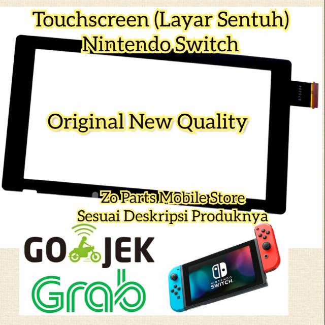 Jual Touch Screen Layar Sentuh Digitizer Nintendo Switch (Original New