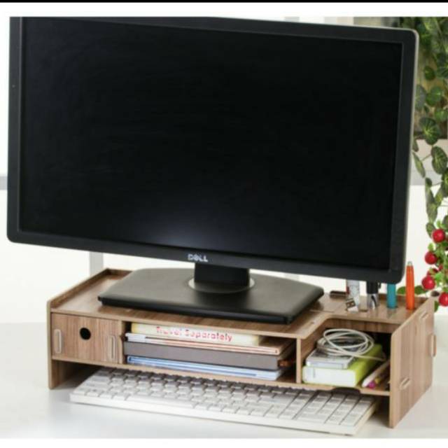 Meja Computer Komputer Lesehan Duduk Kecil Besi Partikel Murah Laptop