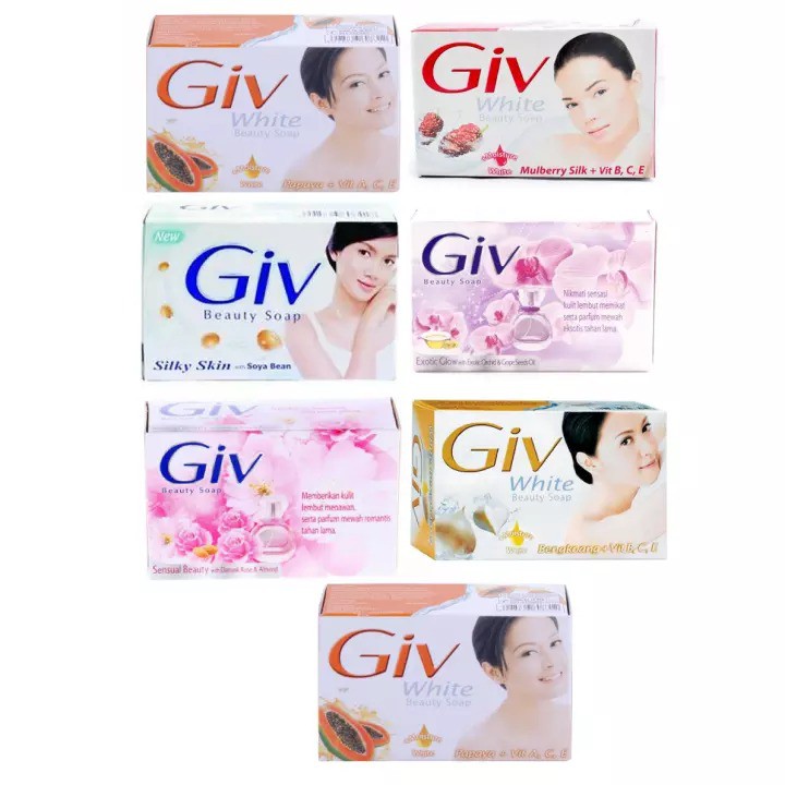 GIV Sabun Batang 76gr BPOM ORIGINAL / Sabun Giv Sabun Mandi Giv Bar Soap Perfume by AILIN