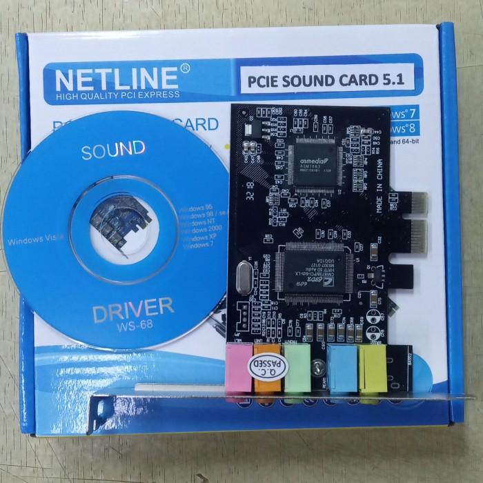 Sound Card 5.1 Pci Express Card Pcie