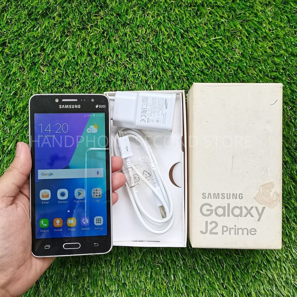 HANDPHONE SAMSUNG J2 PRIME 1.5/8GB  SECOND SEKEN BEKAS