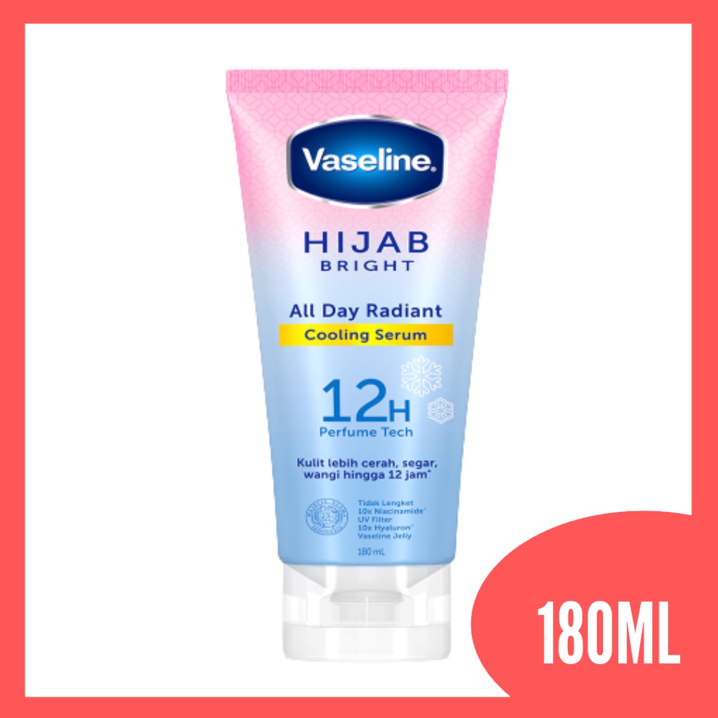 VASELINE BODY SERUM HAND BODY HIJAB 180ML