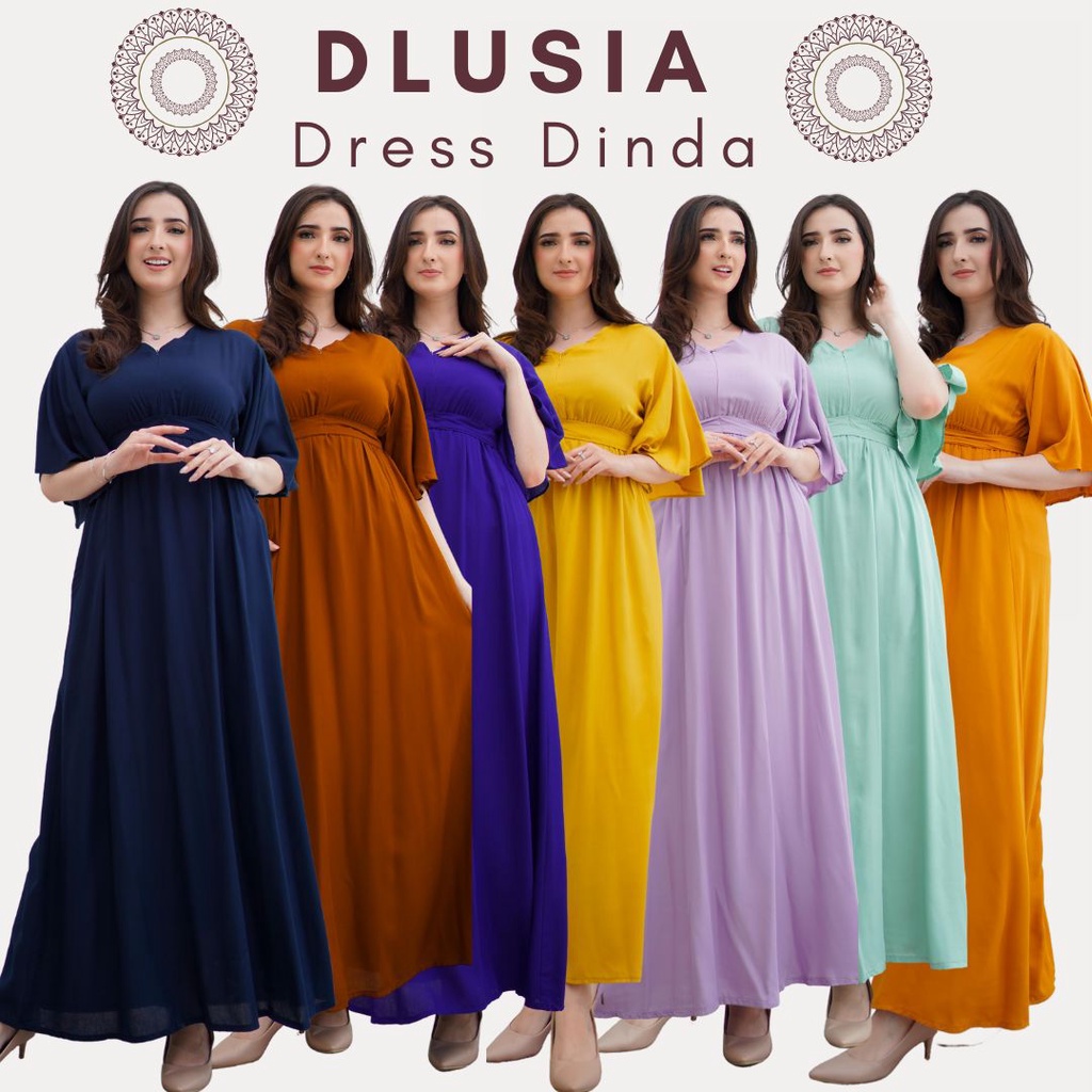 Daster Arab Dlusia Dinda by Dlusia Original