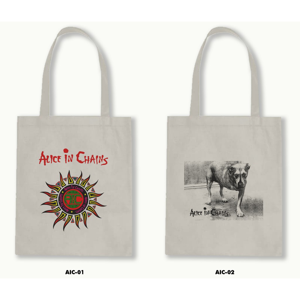 TOTE BAG BLACU - ALICE IN CHAINS