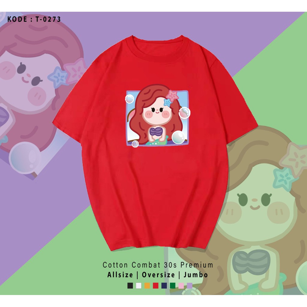 ARIEL CUTE / TERMURAH / PREMIUM BAJU KAOS  / T-SHIRT / KATUN LENGAN PENDEK