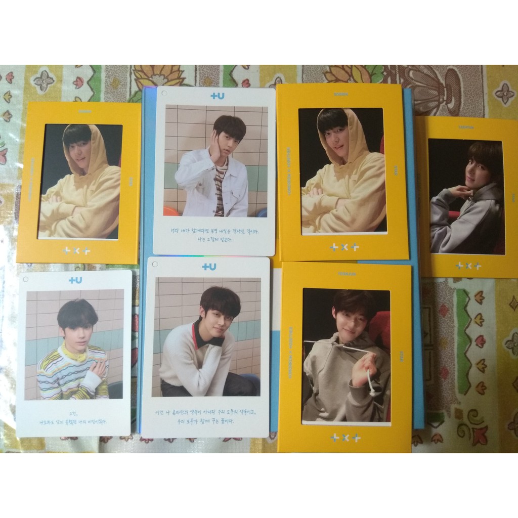 [READY STOCK] TXT STAR OFFICIAL SOOBIN YEONJUN PHOTOCARD PC