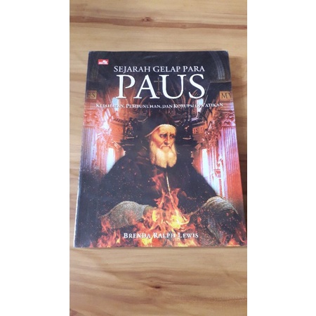 SANGAT LANGKA sejarah gelap para paus buku agama kristen vatikan nasrani injil perjanjian lama