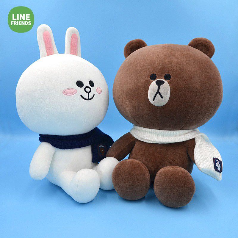 BONEKA BROWN & CONY SYAL BONEKA IMPORT