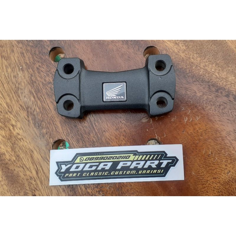 Reiser klem stang stir chrome CB150r old Megapro verza tiger glpro original