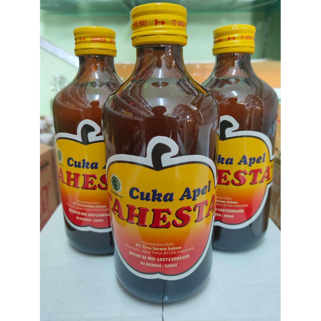 

TAHESTA l Cuka Apel 100% Asli 320ML