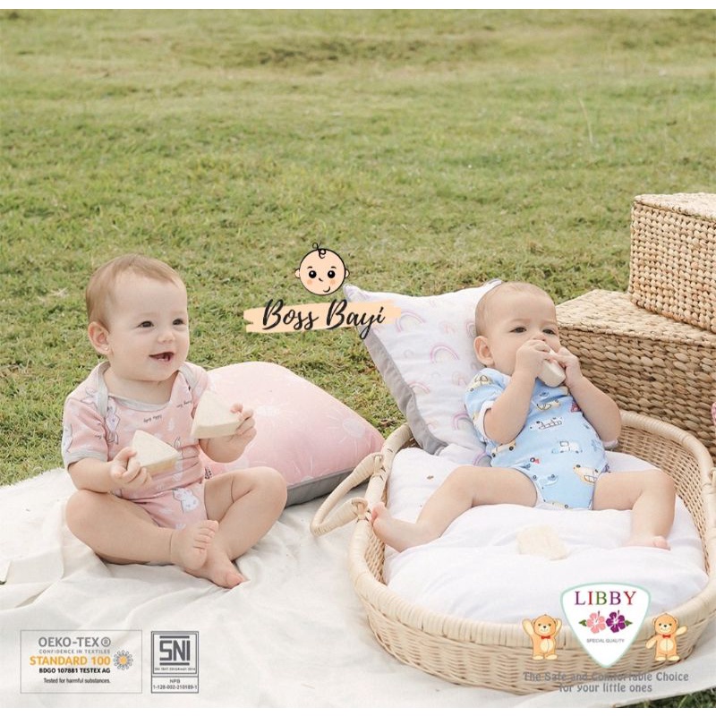 LIBBY - Premium Jumper Segitiga Bayi Motif 0-9bulan