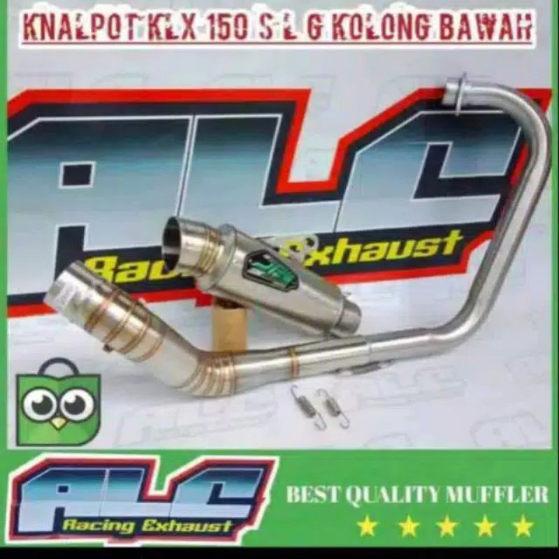knalpot racing JRM kolong bawah for klx,crf,d'trackr
