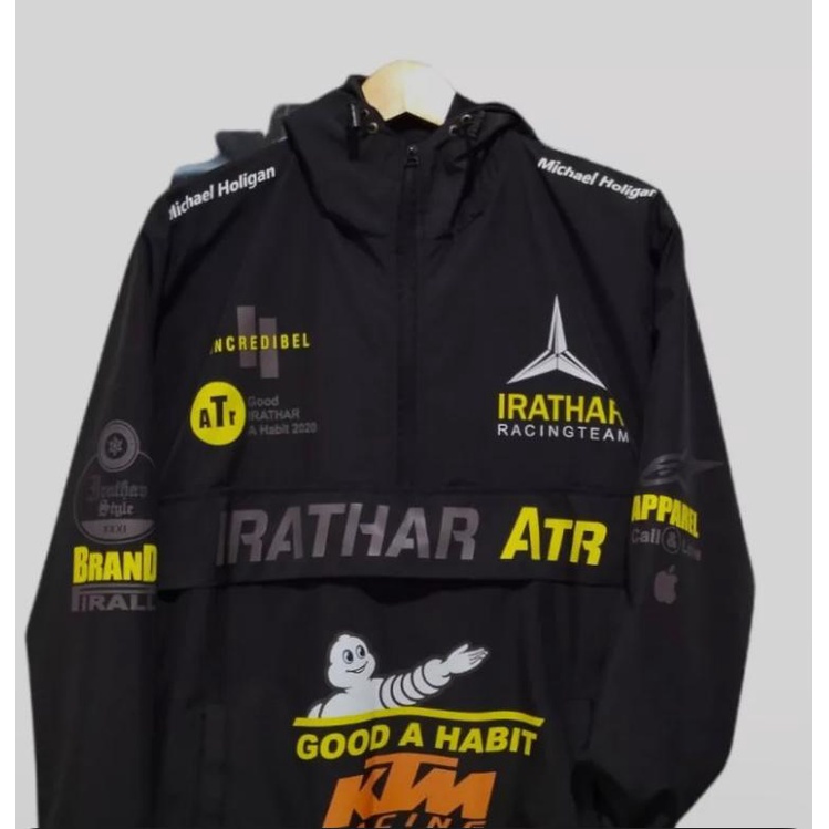 JAKET PARASUT CAGOUL PRIA KTM TERBARU