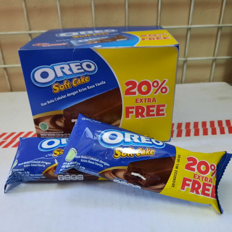 

Oreo Soft Cake 1 box 16 gram x 12 pcs