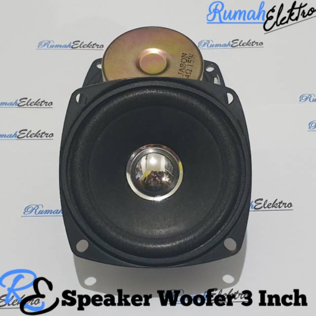 Speaker Woofer 3 Inch 4 ohm 15 Watt