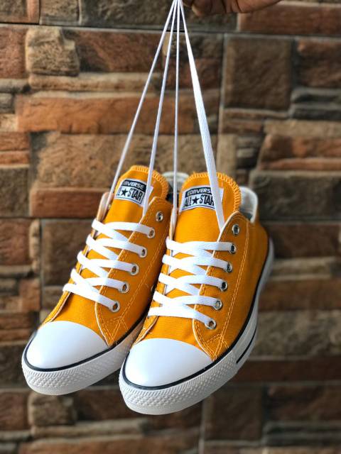 Sepatu converse allstar kuning clasik +box