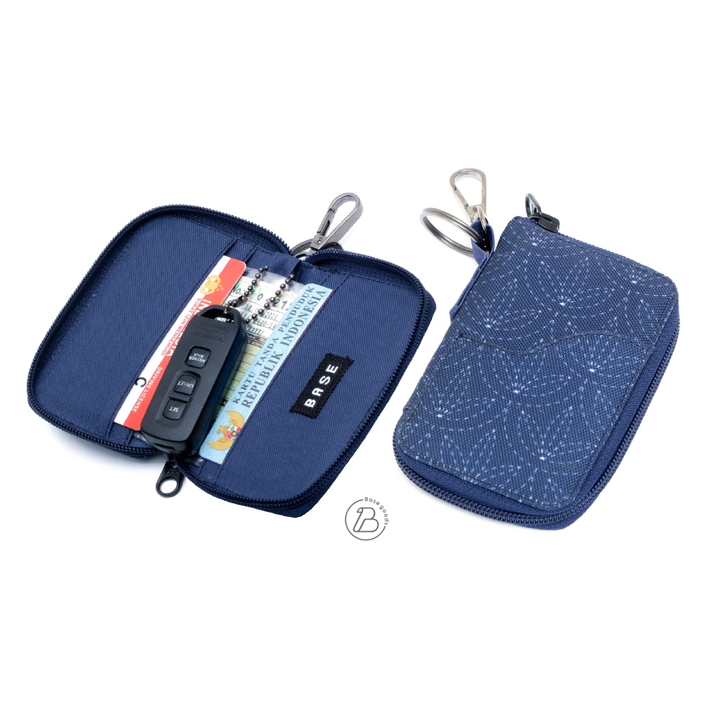 Dompet STNK Motor Mobil Kartu SIM eToll Gantungan Kunci Keyless Smartkey - BDSS106