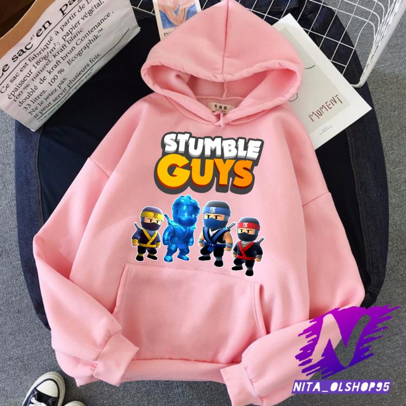 HOODIE STUMBLE GUYS SWEATER ANAK STUMBLE GUYS NINJA