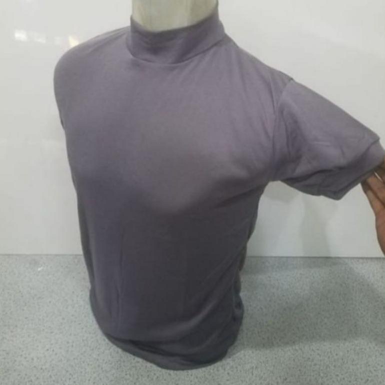 Kaos Coklat Polos Dalaman Polisi Dan Satpam