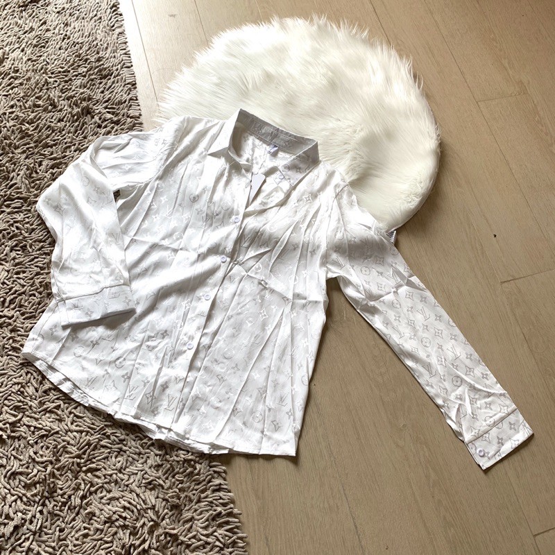 kemeja lv slik import