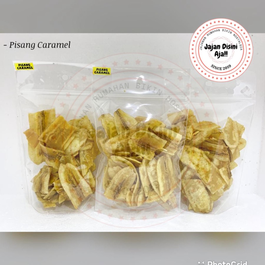 

Jajanan keripik pisang caramel