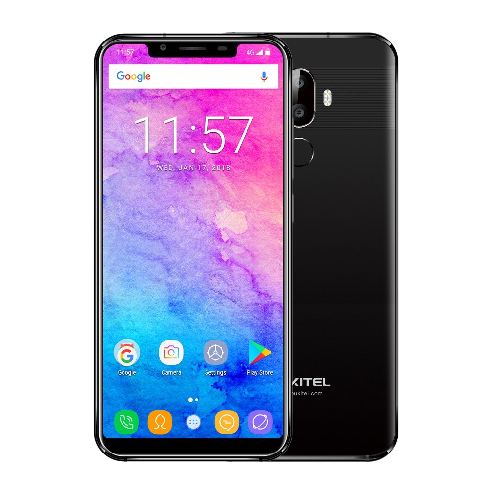 OUKITEL U18 Smartphone Android 7.0 4GB/64GB Layar 5.85\