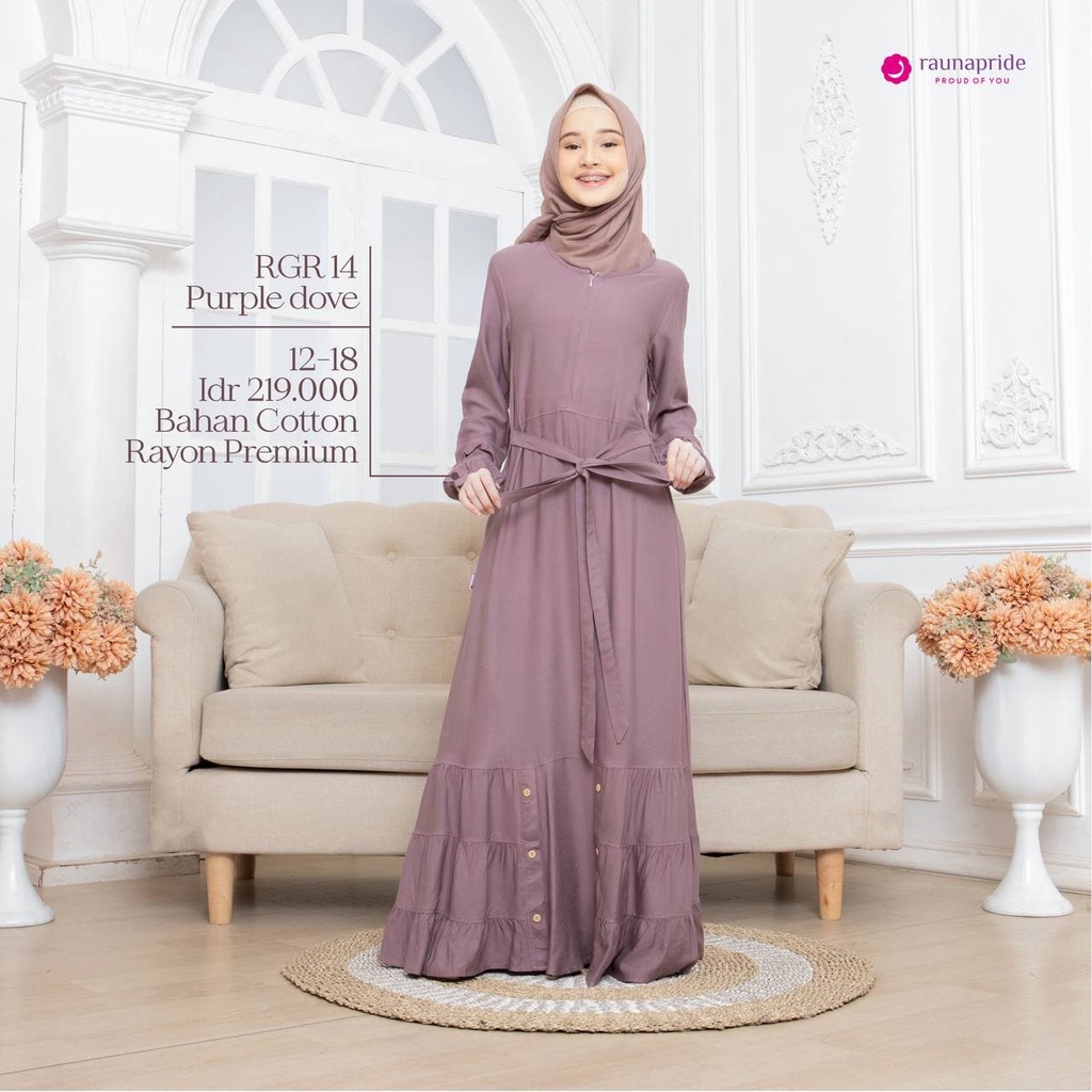 Rauna Gamis Remaja /  GR-14 / Fashion Muslim