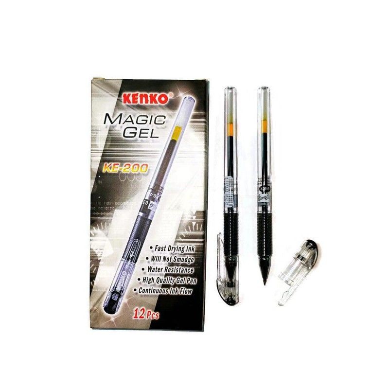 

Pulpen Kenko Magic Gel KE-200 0.5 Mm Ballpoint Pen