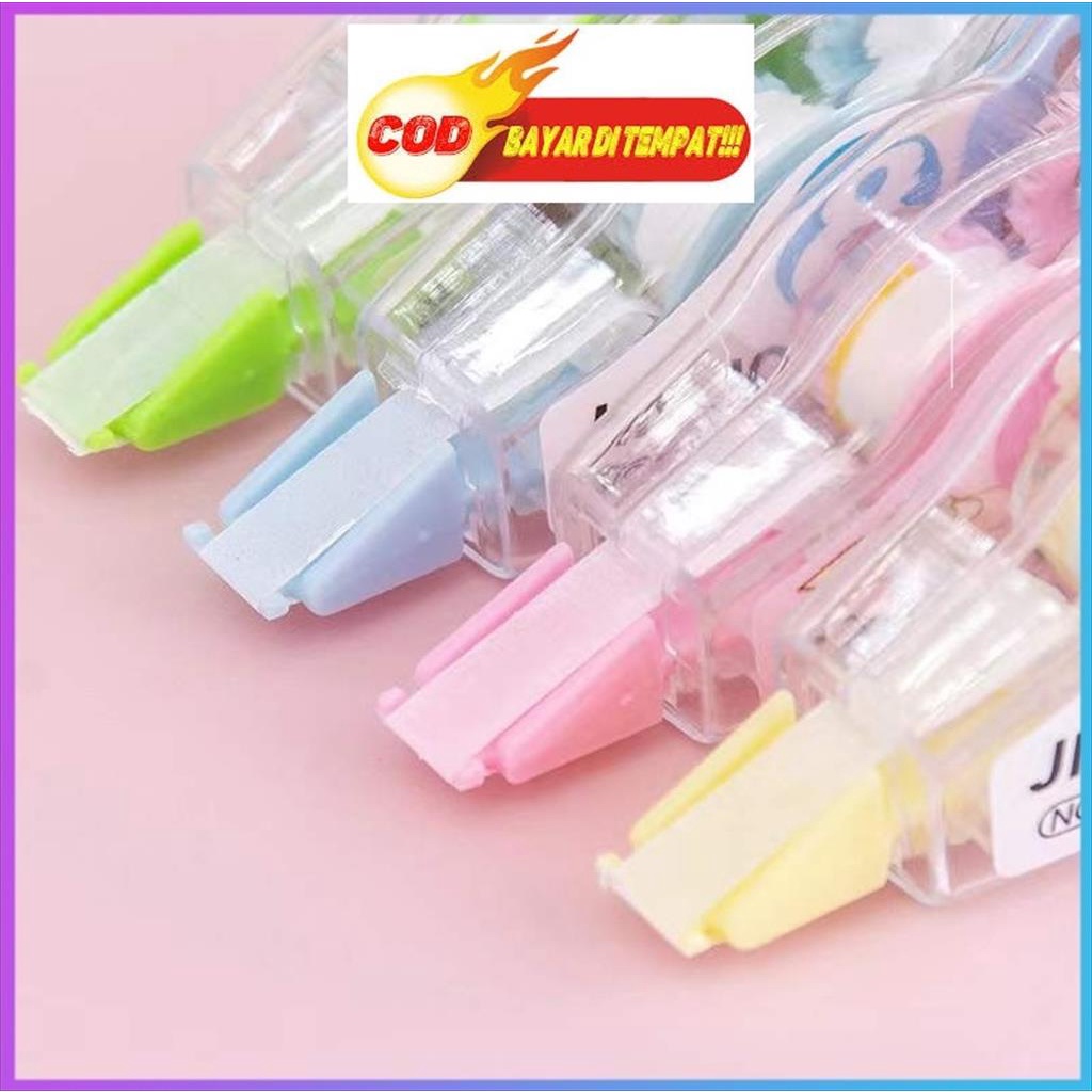 OTS 907 - Correction tape karakter kartun lucuTipex Roll tip-ex kertas fancy mini tipe-x