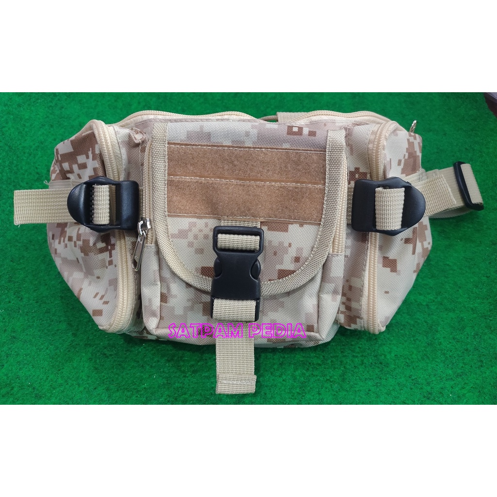 Tas Pinggang Loreng - Waist Bag Loreng