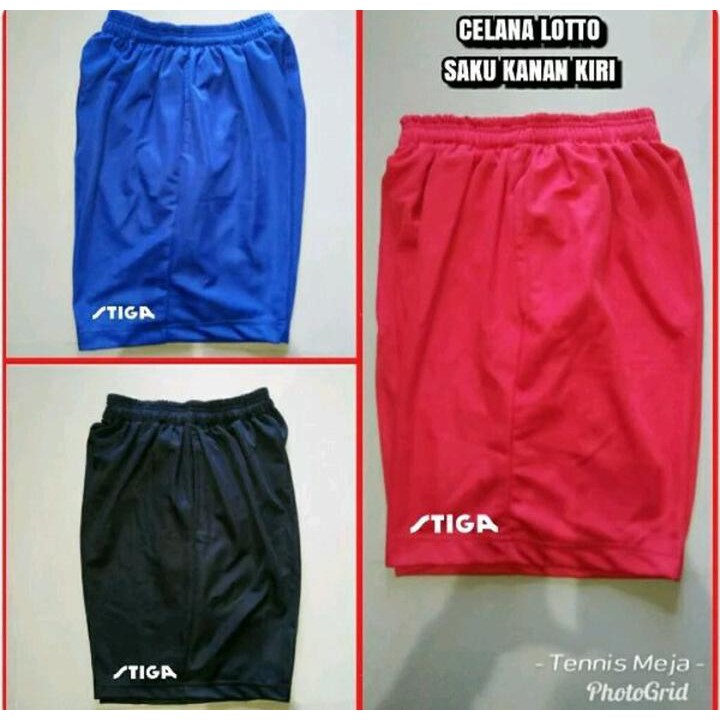  Celana  tenis  meja celana  pimpong celana  Stiga Shopee 