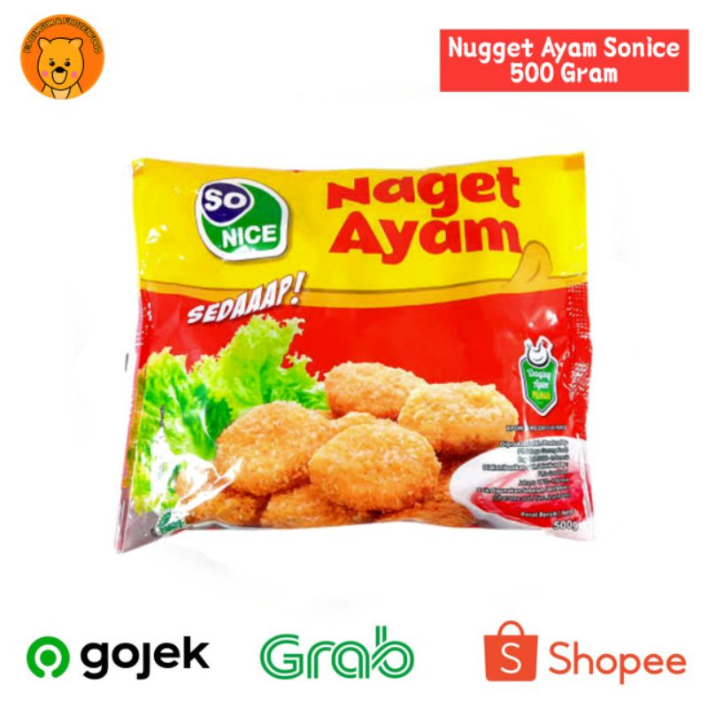 Nugget Ayam So Nice 500Gram Original