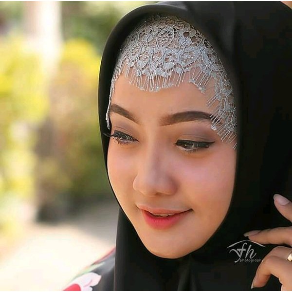Inner Lace Brukat / Inner Hijab / Inner Pengantin-1