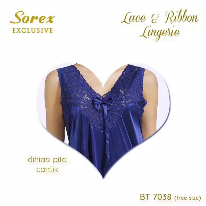 Baju Tidur wanita DASTER Satin Sorex BT 7038 Exlusive Satin Sorex