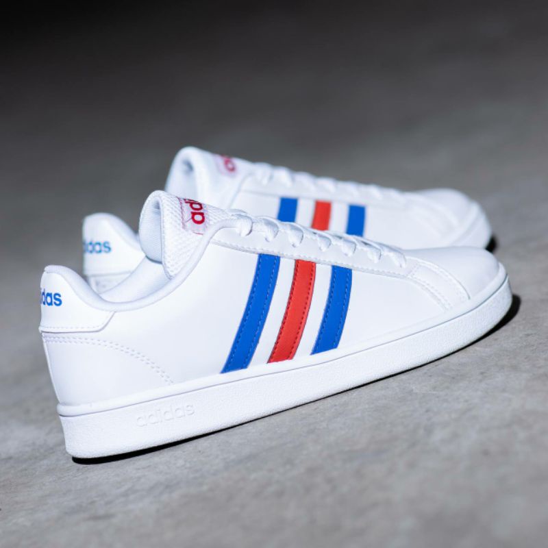 Adidas grand court white france original