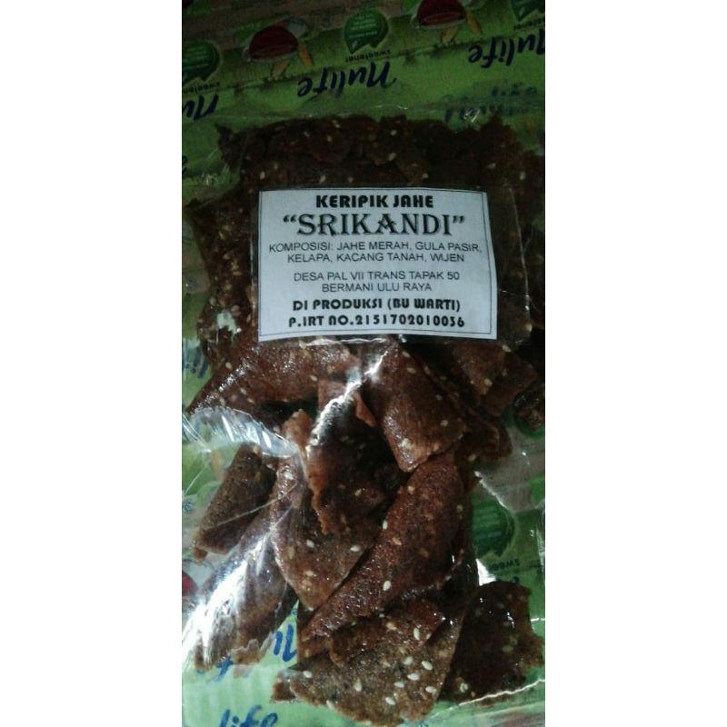 Jual Keripik Jahe Srikandi Shopee Indonesia