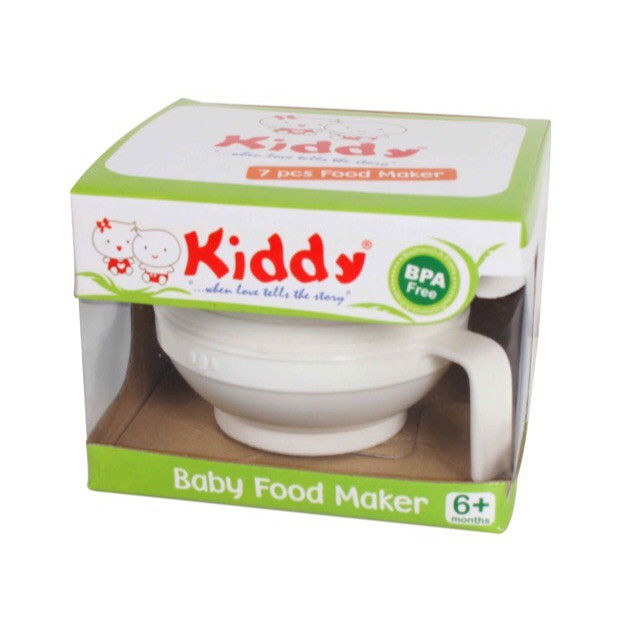 Promo !! KIDDY  FOOD MAKER SET BABY / Alat MPASI Bayi