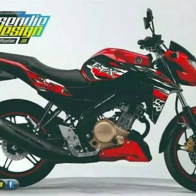 Sticker Striping Motor Yamaha Vixion Terbaru Shopee Indonesia