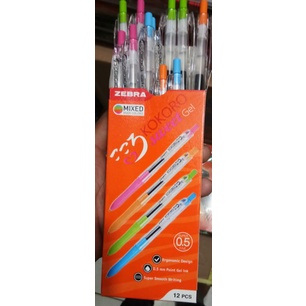 zebra kokoro sweet gel / pen zebra kokoro 0,5 / zebra sweet ink gel