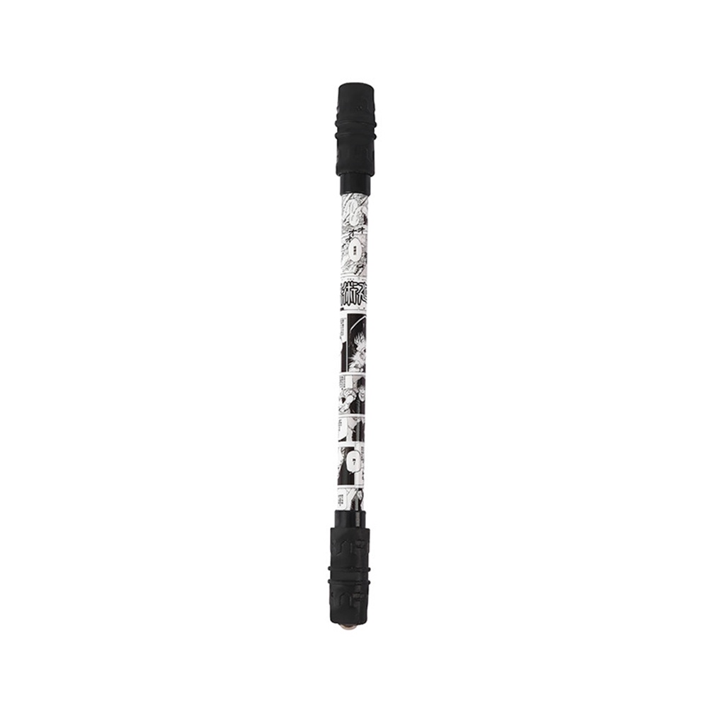 1pc Pulpen Gel Hitam / Putih Desain Anime Kreatif Untuk Stationery Pelajar